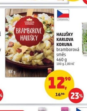 HALUŠKY KARLOVA KORUNA