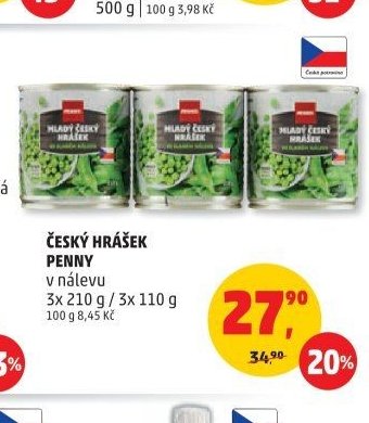 ČESKÝ HRÁŠEK PENNY