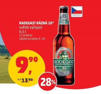 Radegast Rázňá 10°