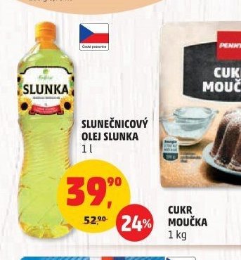 Slunečnicový olej Slunka