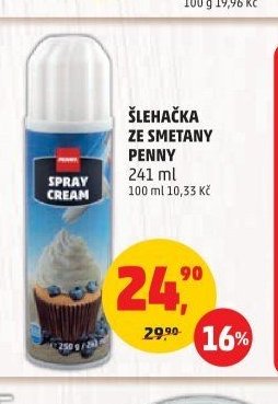 Šlehačka ze smetany Penny