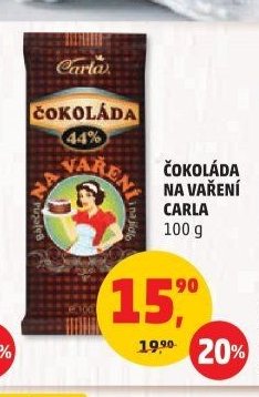 Čokoláda na vaření Carla