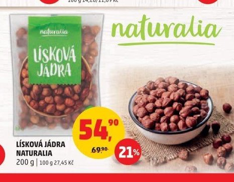 Lísková jádra Naturalia