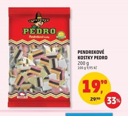 PENDREKOVÉ KOSTKY PEDRO