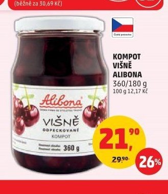 KOMPOT VIŠNĚ ALIBONA