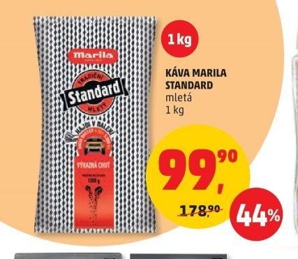 KÁVA MARILA STANDARD mletá 1 kg