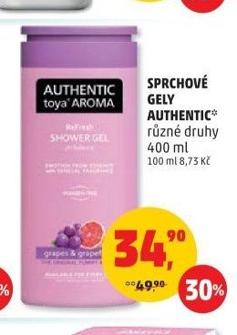 SPRCHOVÉ GELY AUTHENTIC