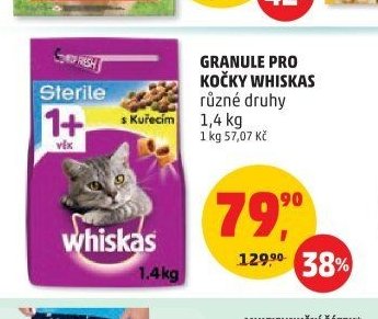 Granule pro kočky WHISKAS