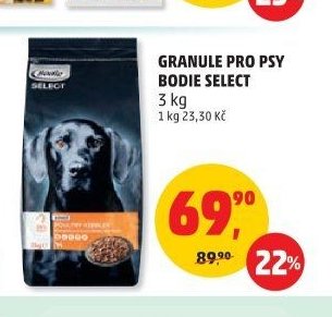 Granule pro psy BODIE SELECT