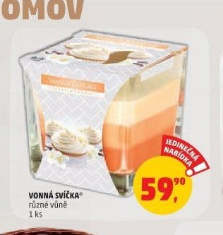 VONNÁ SVÍČKA různé vůně