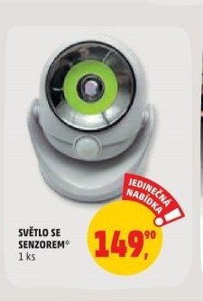 SVĚTLO SE SENZOREM