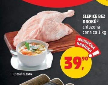 SLEPICE BEZ DROBŮ