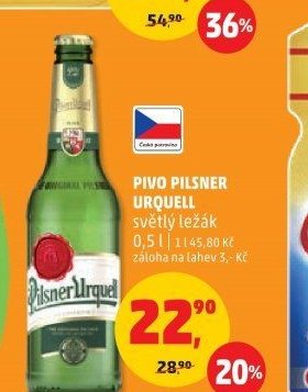 Pivo Pilsner Urquell