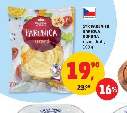 Sýr Parenica Karlova Koruna
