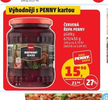 Červená řepa Penny