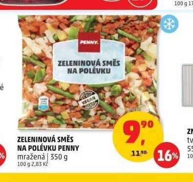 Zeleninová směs na polévku Penny