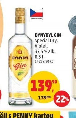 DYNYBYL GIN Special Dry, Violet