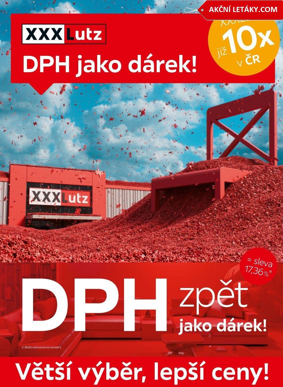 XXX Lutz DPH jako dárek akční leták
