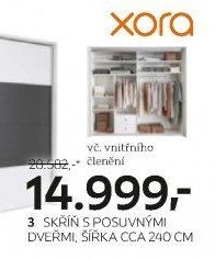 Skříň 240 cm