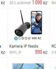 Kamera IP Nedis WiFi, IP