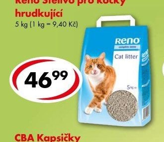 Reno Stelivo pro kočky hrudkující