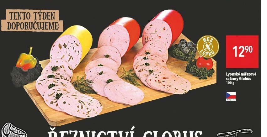 Lyonské nářezové salámy Globus