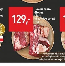 Hovězí žebro Globus