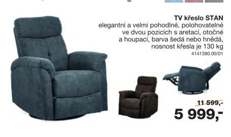 TV křeslo STAN