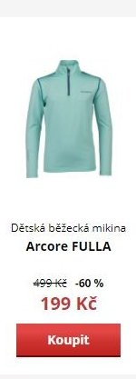 Dětská běžecká mikina Arcore FULLA
