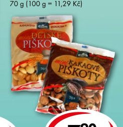 Dětské mini piškoty