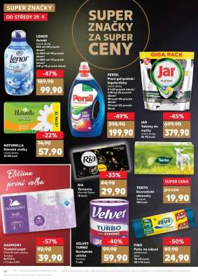 akční leták Kaufland 29.9.2021-5.10.2021