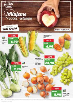 akční leták Kaufland 29.9.2021-5.10.2021