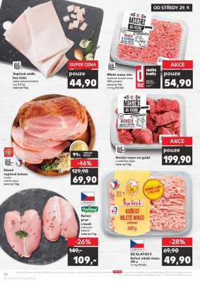 akční leták Kaufland 29.9.2021-5.10.2021