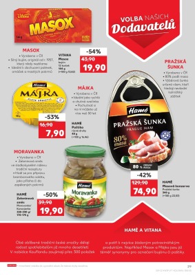 akční leták Kaufland 29.9.2021-5.10.2021