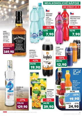 akční leták Kaufland 29.9.2021-5.10.2021