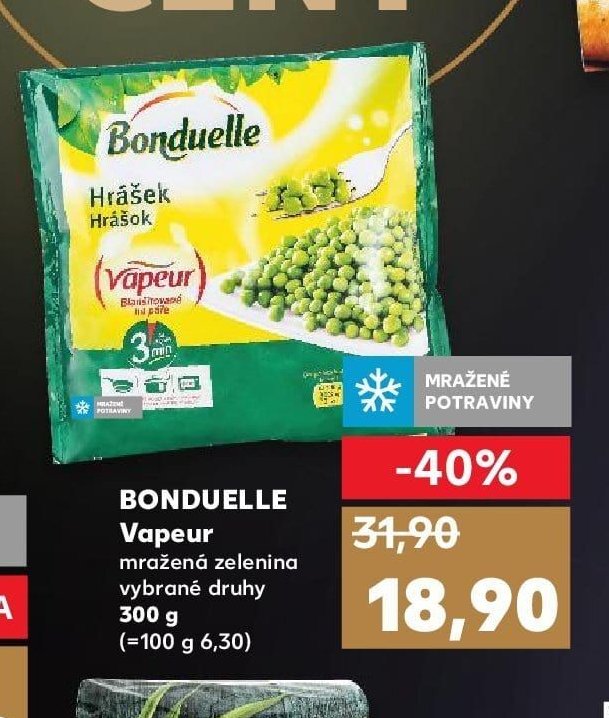 BONDUELLE Vapeur mražená zelenina