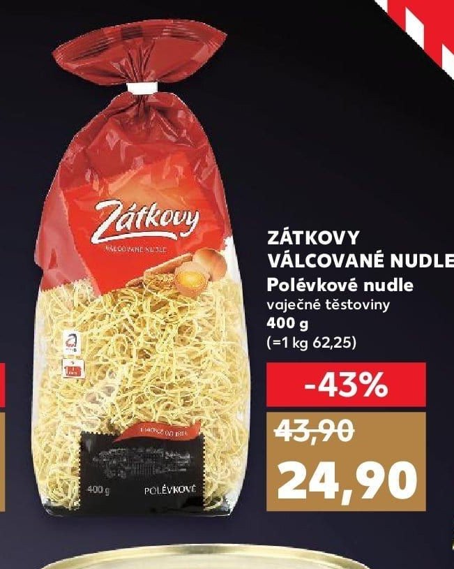 ZÁTKOVY VÁLCOVANÉ NUDLE