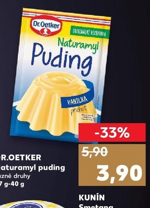 DR.OETKER Naturamyl puding