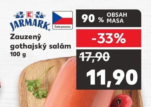 Jarmark Zauzený gothajský salám 100 g
