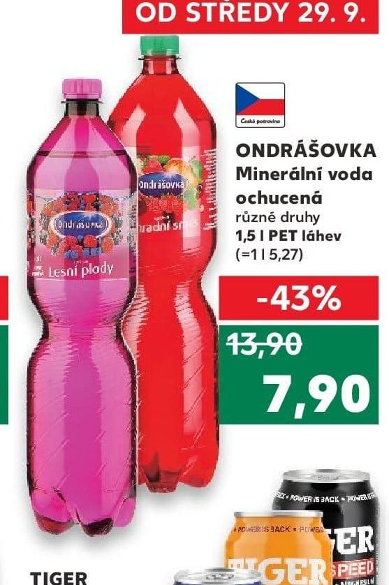 ONDRÁŠOVKA Minerální voda