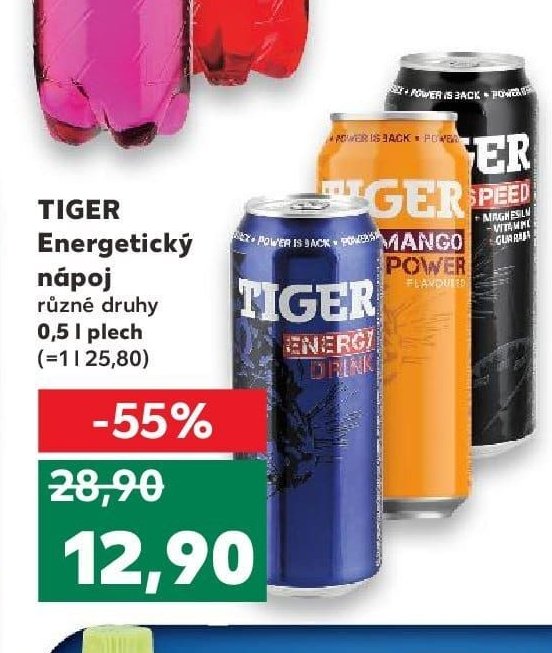 TIGER Energetický nápoj