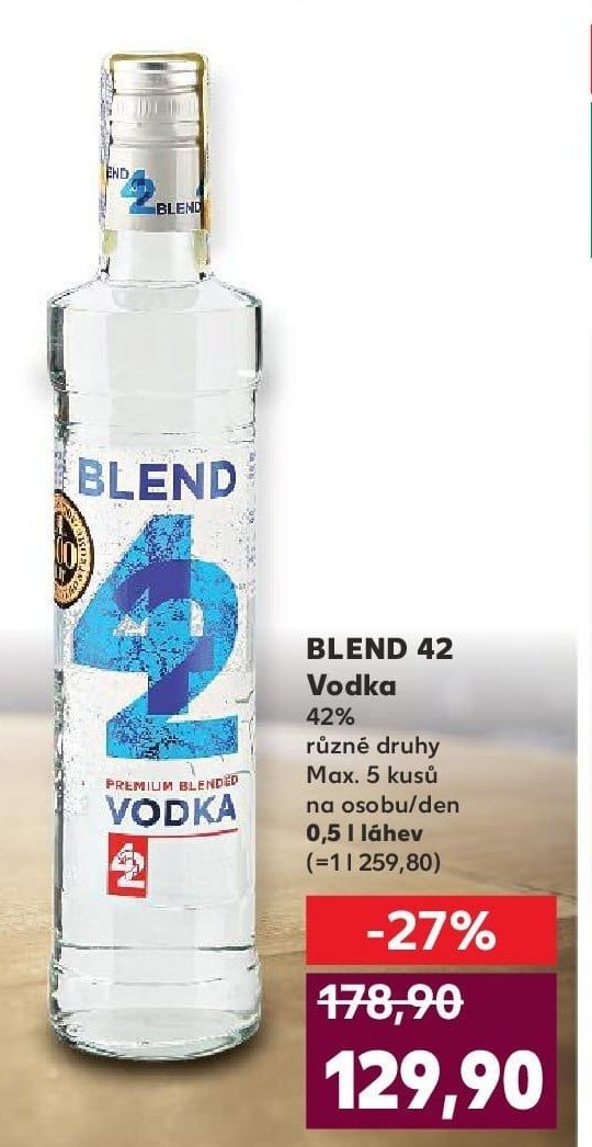 BLEND 42 Vodka