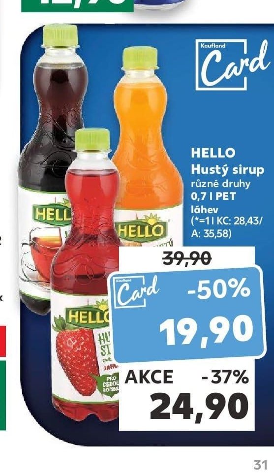 HELLO Hustý sirup