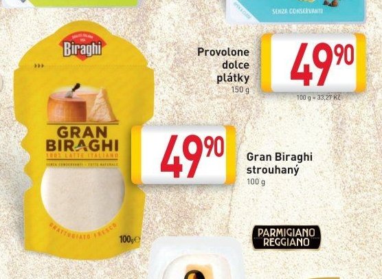 Gran Biraghi strouhaný