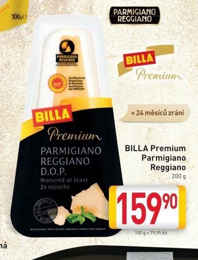BILLA Premium Parmigiano Reggiano D.O.P.