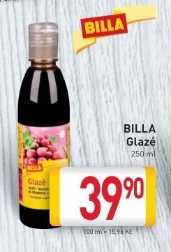 BILLA Glazé