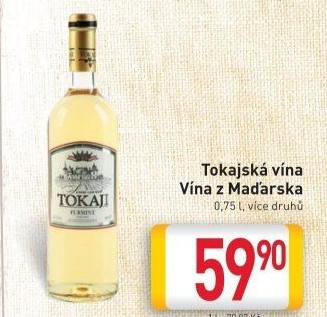 Víno Tokaji