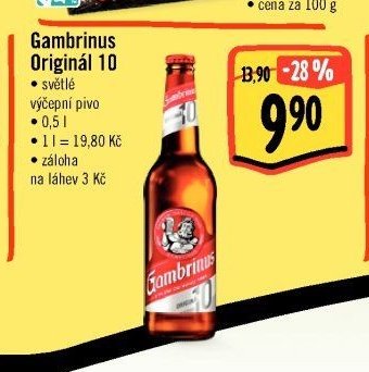 Gambrinus Originál 10