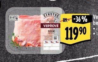 Vepřová pečeně bez kosti