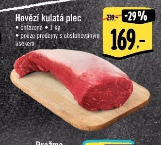 Hovězí kulatá plec